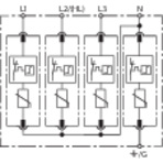 Basic circuit diagram DG MU 3PH 240 4W+G