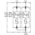 Basic circuit diagram DG MU SP 240 3W+G R