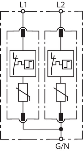 Basic circuit diagram DG MU SP ... 3W+G
