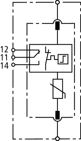 Basic circuit diagram DG SU 1P ... R