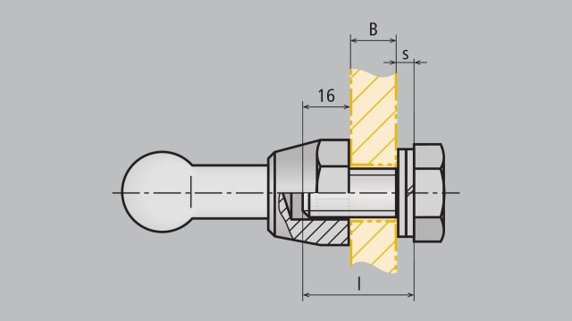 Determination of the required bolt length