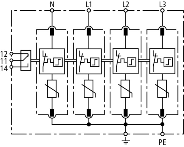 Basic circuit diagram DG M TNS 275 NL FM