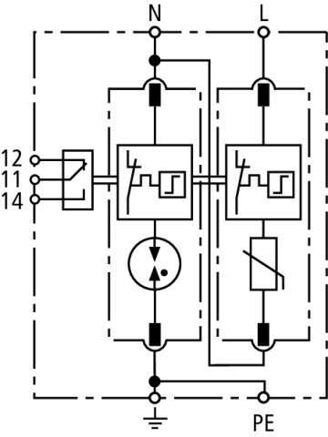 Basic circuit diagram DG M TT 2P 275 NL FM