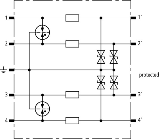 Basic circuit diagram BSP M4 BE