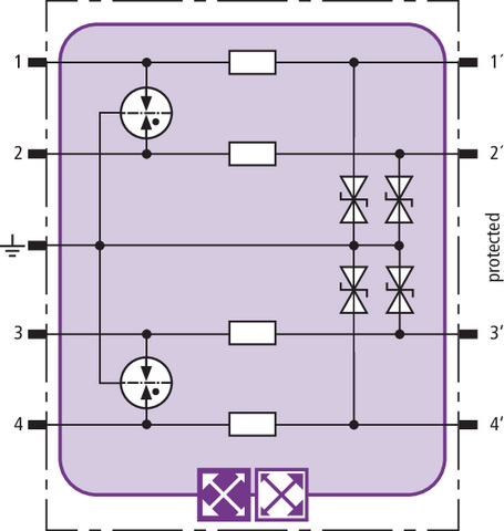Basic circuit diagram BXT ML4 BE