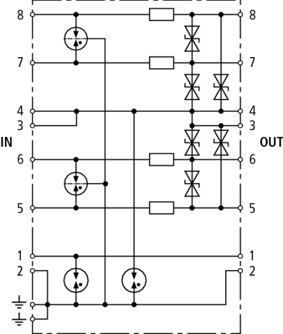 Basic circuit diagram BVT RS485