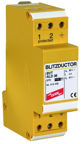 Dehn, BVT RS485 5, Parafoudre Blitzductor VT - Protection contre les  surtensions pour les systèmes de signalisation , 918401