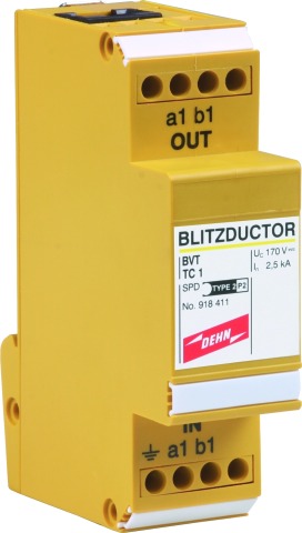 Dehn, BVT RS485 5, Parafoudre Blitzductor VT - Protection contre les  surtensions pour les systèmes de signalisation , 918401