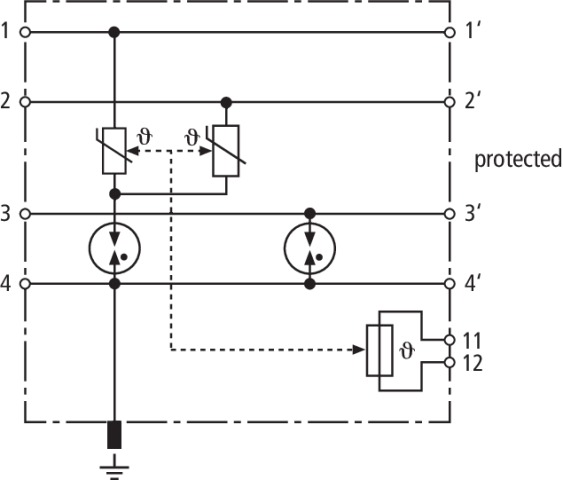 Basic circuit diagram DVR 2 BY S 150 FM