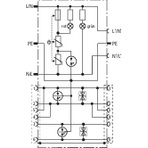 Basic circuit diagram DPRO 230 ISDN