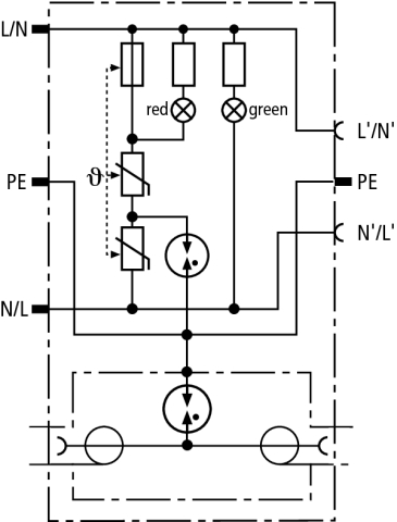 Basic circuit diagram DPRO TV