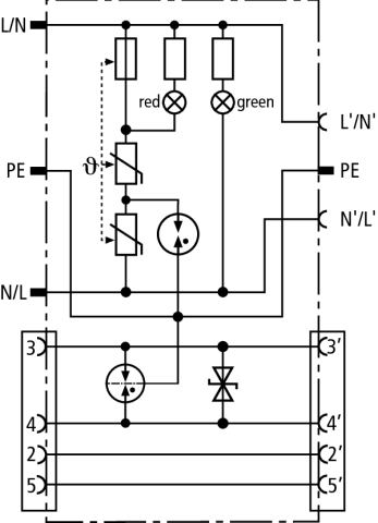 Basic circuit diagram DPRO NT