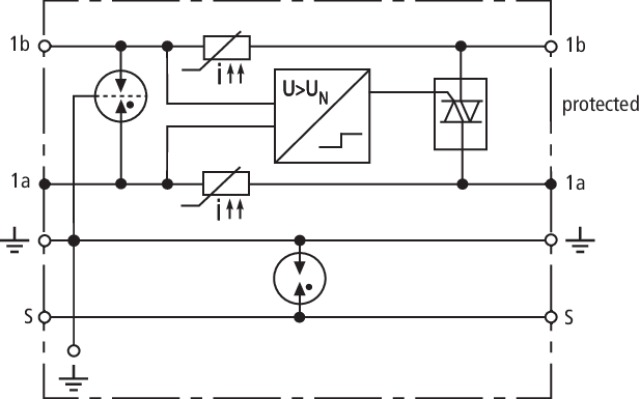 Basic circuit diagram DBX U2 KT DB S 0-180