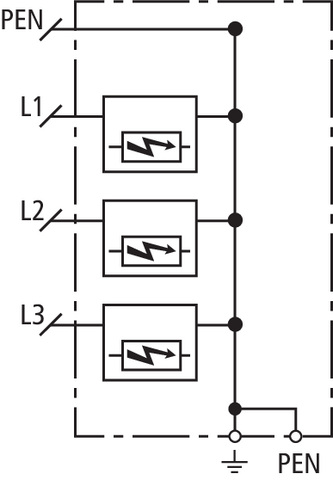 Basic circuit diagram DSH ZP (B) TNC 255