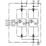 Basic circuit diagram DV M TN 255 FM
