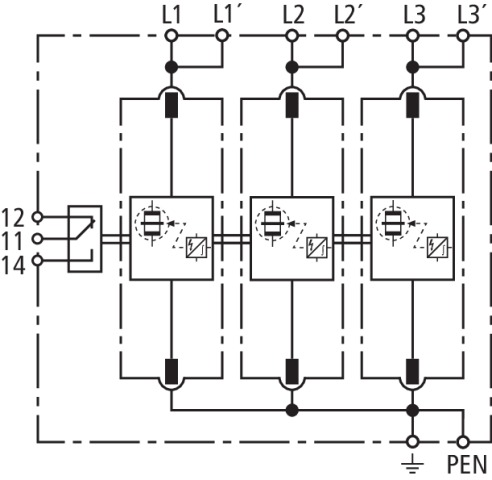 Basic circuit diagram DV M TNC 255 FM
