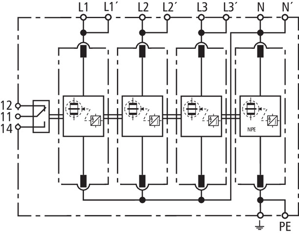 Basic circuit diagram DV M TT 255 FM