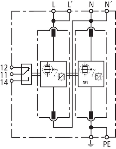 Basic circuit diagram DV M TT 2P 255 FM
