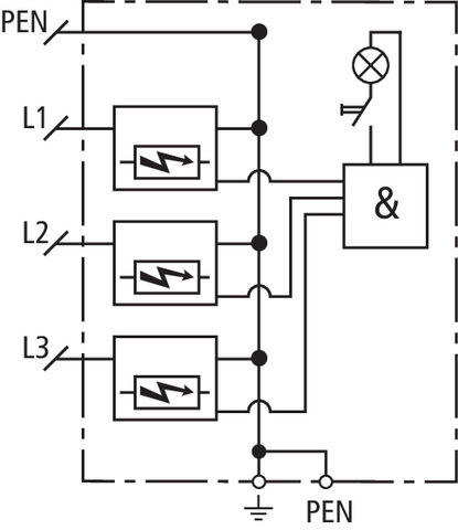 Basic circuit diagram DV ZP TNC 255
