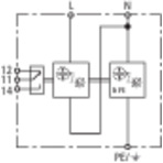 Basic circuit diagram DSH B TT 2P 255 FM