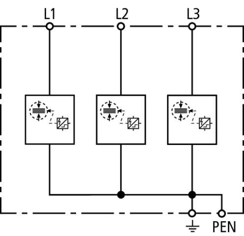 Basic circuit diagram DSH TNC 255