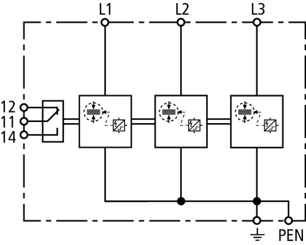 Basic circuit diagram DSH TNC 255 FM