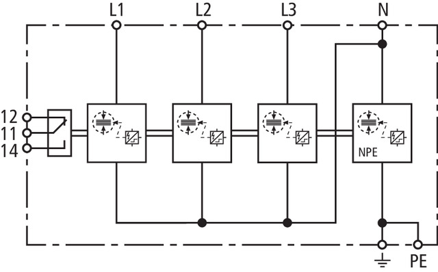 Basic circuit diagram DSH B TT 255 FM