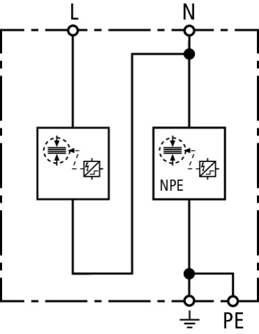 Basic circuit diagram DSH TT 2P 255