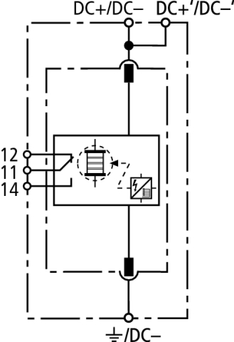Basic circuit diagram DSE M 1 ... FM