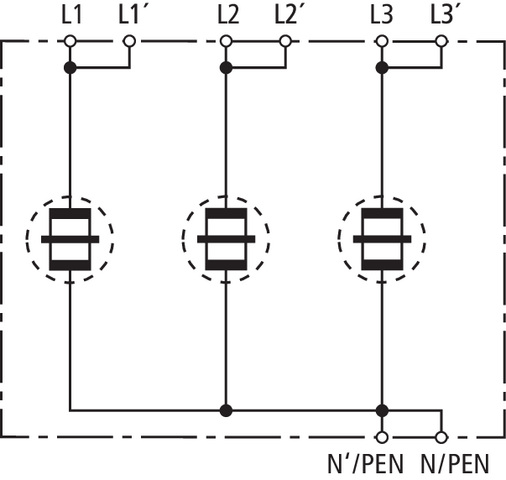 Basic circuit diagram DB 3 255 H