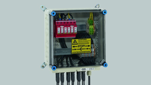 For protecting low-voltage consumer's installations against surges. For use in accordance with IEC 60364-7-712 (installation of photovoltaic power supply systems).