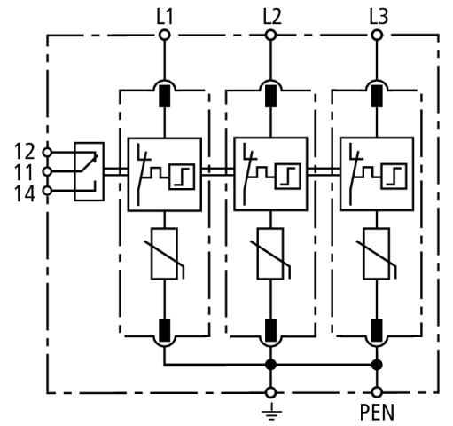 Basic circuit diagram DG M TNC ... FM