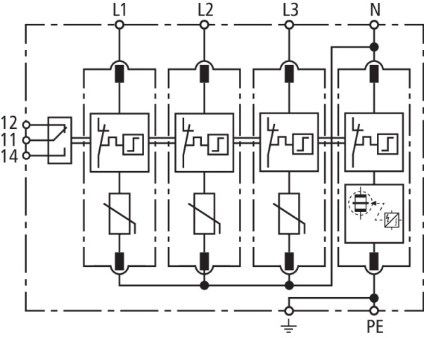 Basic circuit diagram DG M H TT 275 (FM)