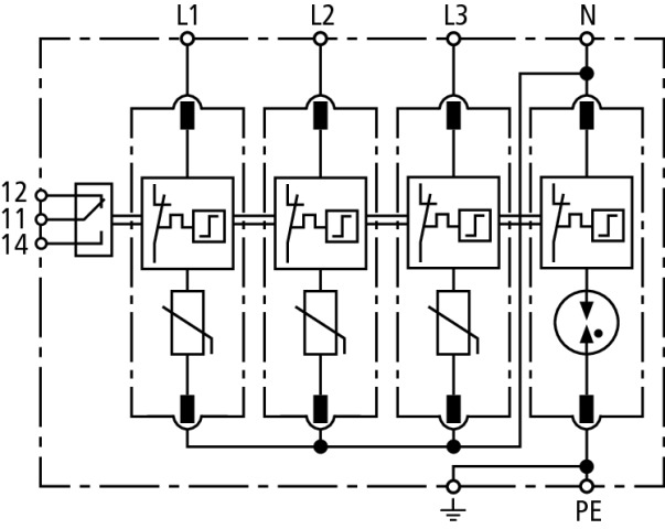 Basic circuit diagram DG M TT ... FM