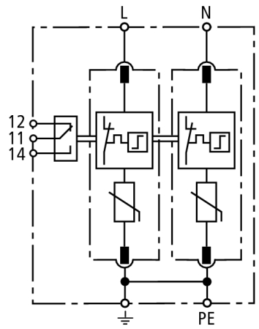 Basic circuit diagram DG M TN ... FM