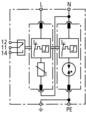 Basic circuit diagram DG M TT 2P ... FM