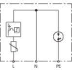 Basic circuit diagram DCOR L 2P 275
