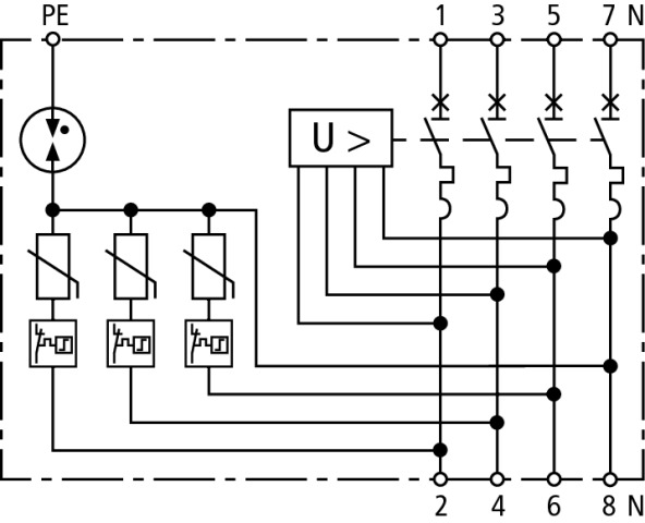 Basic circuit diagram SPD+POP 4 255