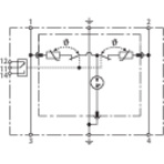 Basic circuit diagram DR M 2P 30 FM