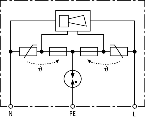 Basic circuit diagram DFL M