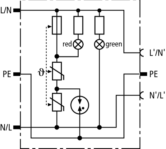 Basic circuit diagram DPRO 230