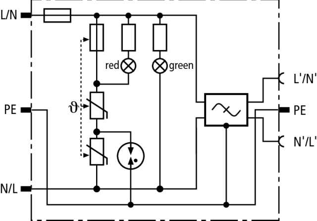 Basic circuit diagram DPRO 230 F